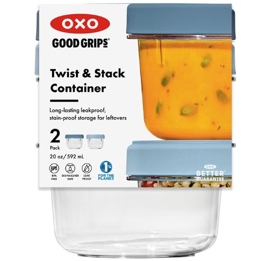 Набор контейнеров OXO Good Grips 2 х 0.55 л (11393400) Тип контейнеры