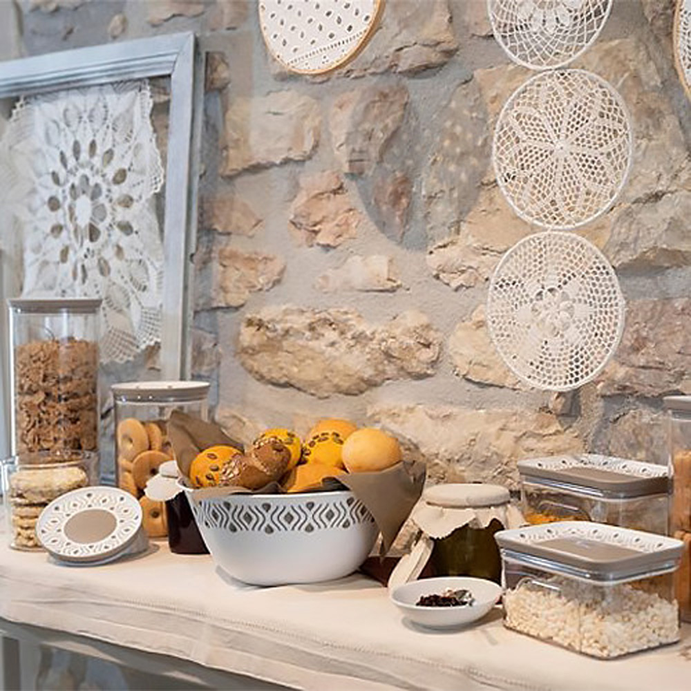 Набір контейнерів STEFANPLAST TOSCA 3шт White/gray (55681) Призначення універсальная