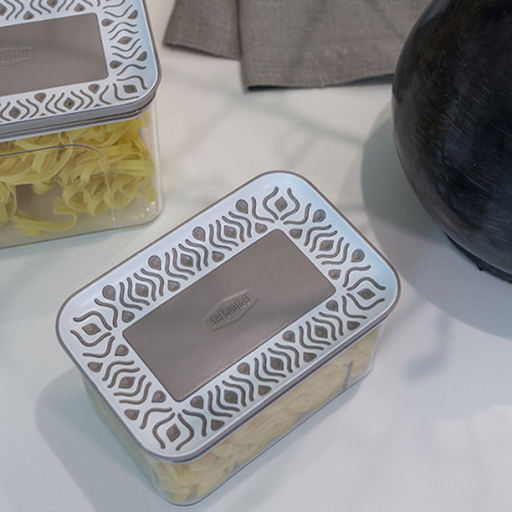 Фото Набір контейнерів STEFANPLAST TOSCA 3шт White/gray (55683)