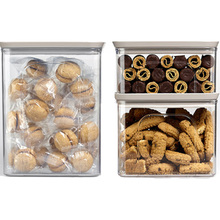 Набір контейнерів STEFANPLAST TOSCA 3шт White/gray (55683)