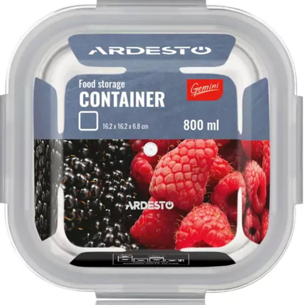 Зовнішній вигляд Контейнер ARDESTO Gemini 0.8л (AR1280BSQ)