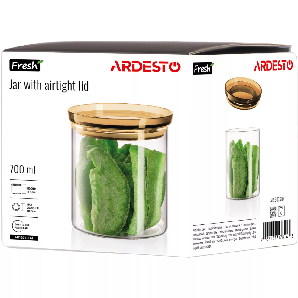 Фото Банка ARDESTO Fresh 700 мл (AR1307SFM)