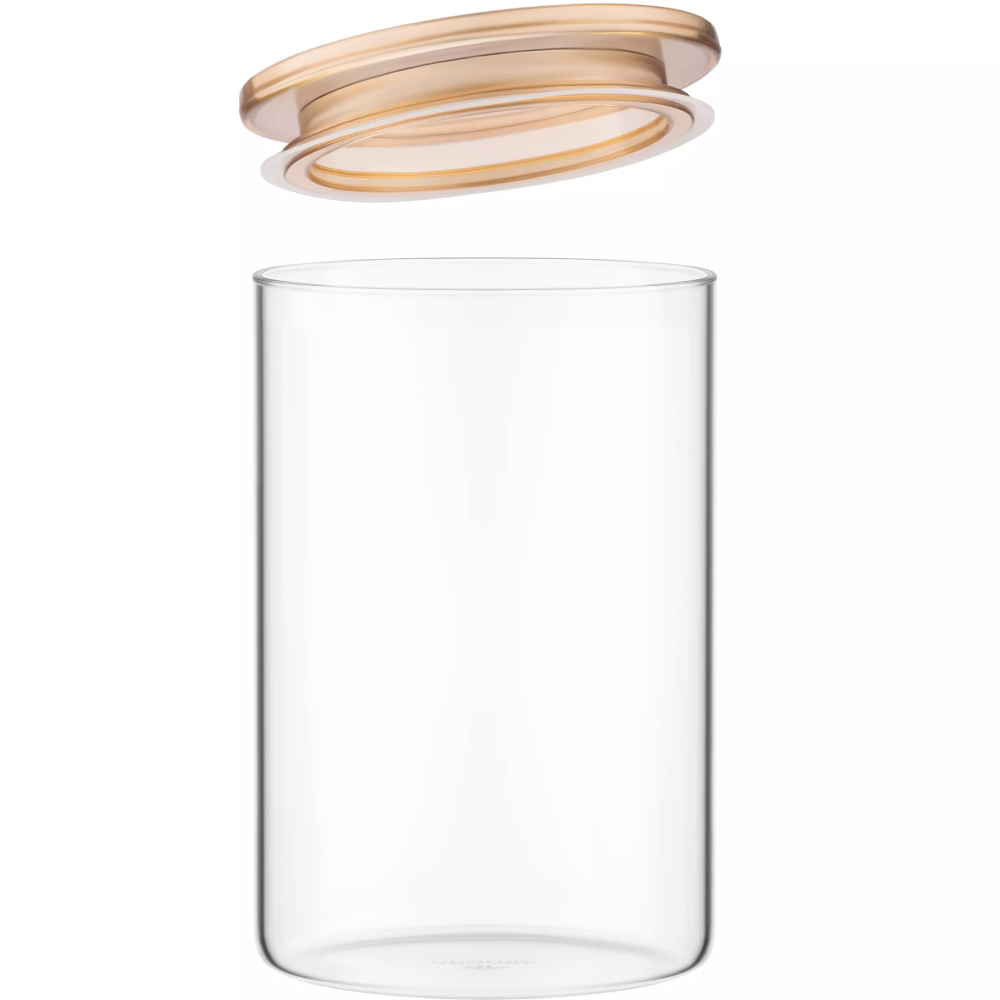 Банку ARDESTO Fresh 900 мл (AR1309SFM) Додатково Діаметр дна 10.7 см, Висота 14.5 см (з кришкою)