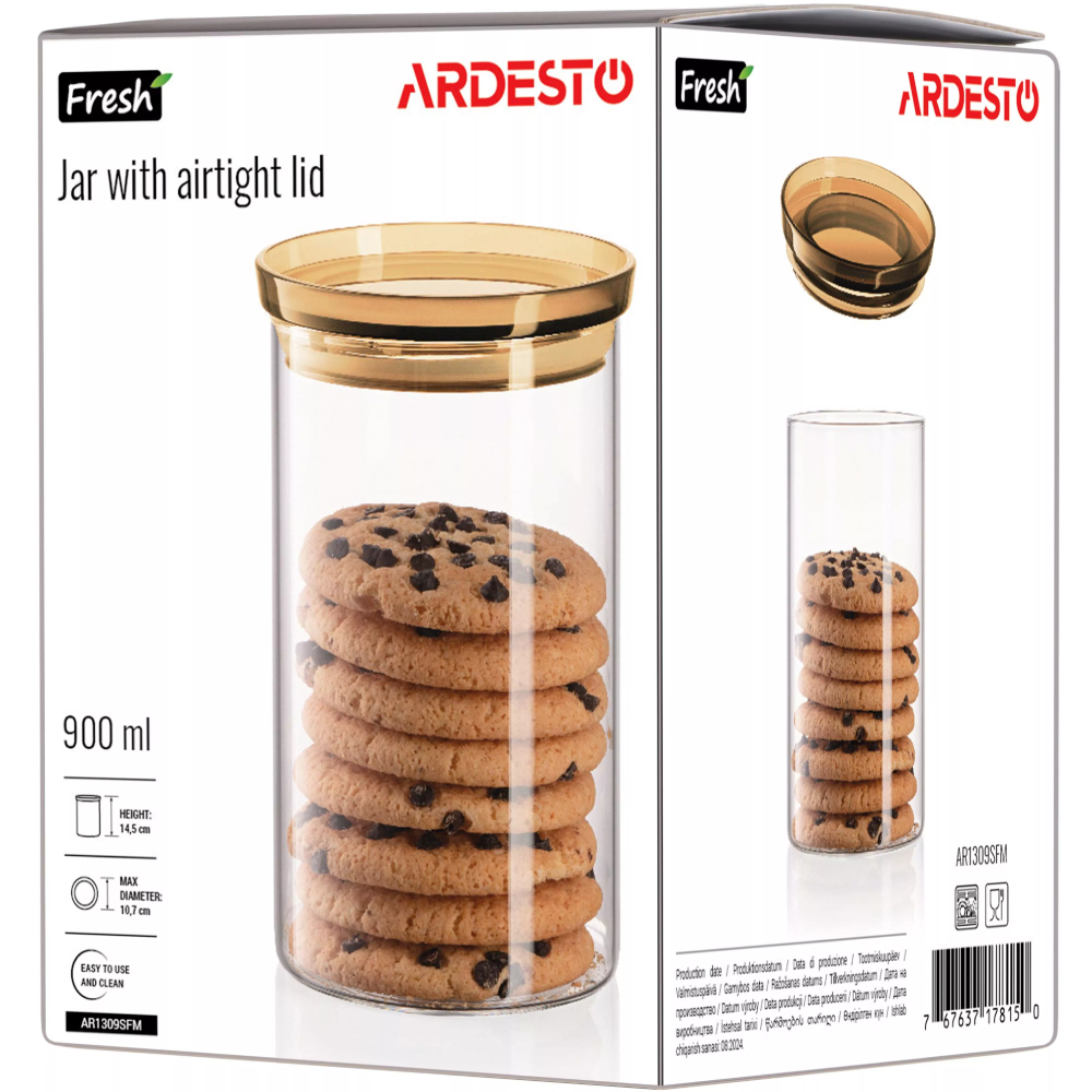 Фото Банку ARDESTO Fresh 900 мл (AR1309SFM)