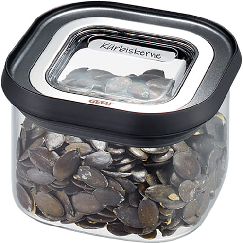 Контейнер для зберігання GEFU PANTRY 400 мл (12801) Додатково У комплект входять 3 самоклеючі етикетки для зручного маркування