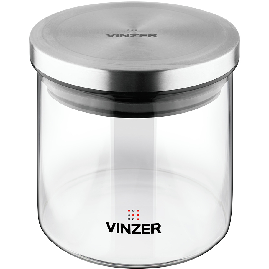 Банка VINZER 0.5 л (50733) Дополнительно 9,5 x 9,5 x 11,7 см