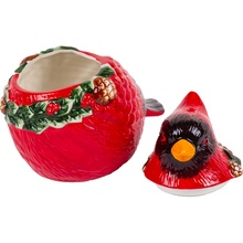 Банка для зберігання Lefard Червоний Кардинал 25х15, 5х22, 5 см (626-010)