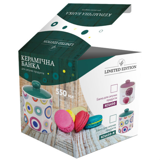 Банка LIMITED EDITION HAPPY HOME 0.55 л (HJ1430) Тип банки