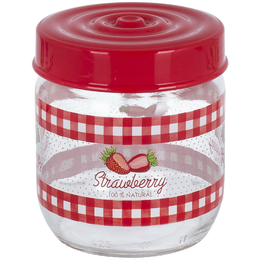 

Банка HEREVIN Strawberry 0.425 л (171341-058), Strawberry 0.425 л