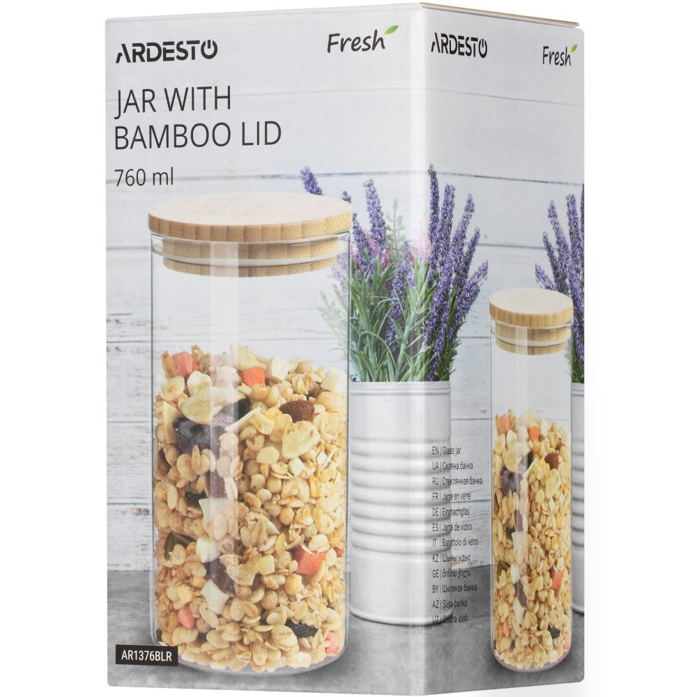 Банка ARDESTO Fresh 760 мл (AR1376BLR) Комплектация один предмет