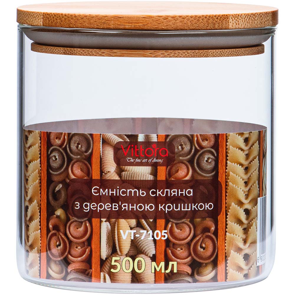 Банка VITTORA 500 мл (111175) Тип банки