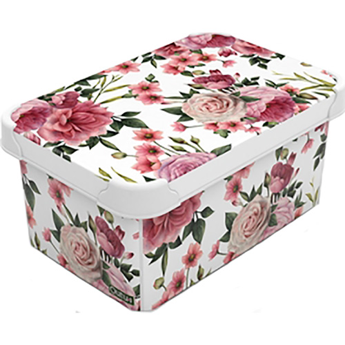 Контейнер Qutu Style Box Rose Pink 5 л (STYLE BOX с/к ROSE PINK 5л.)