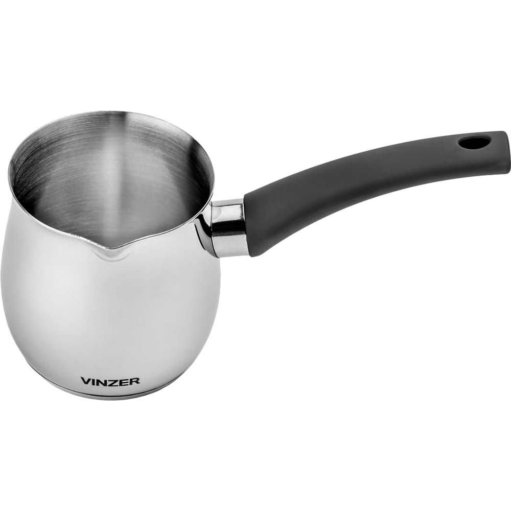 

Турка VINZER 0.5 л 89360, Турка індукційна 0,5 л., нерж.сталь, 89360,