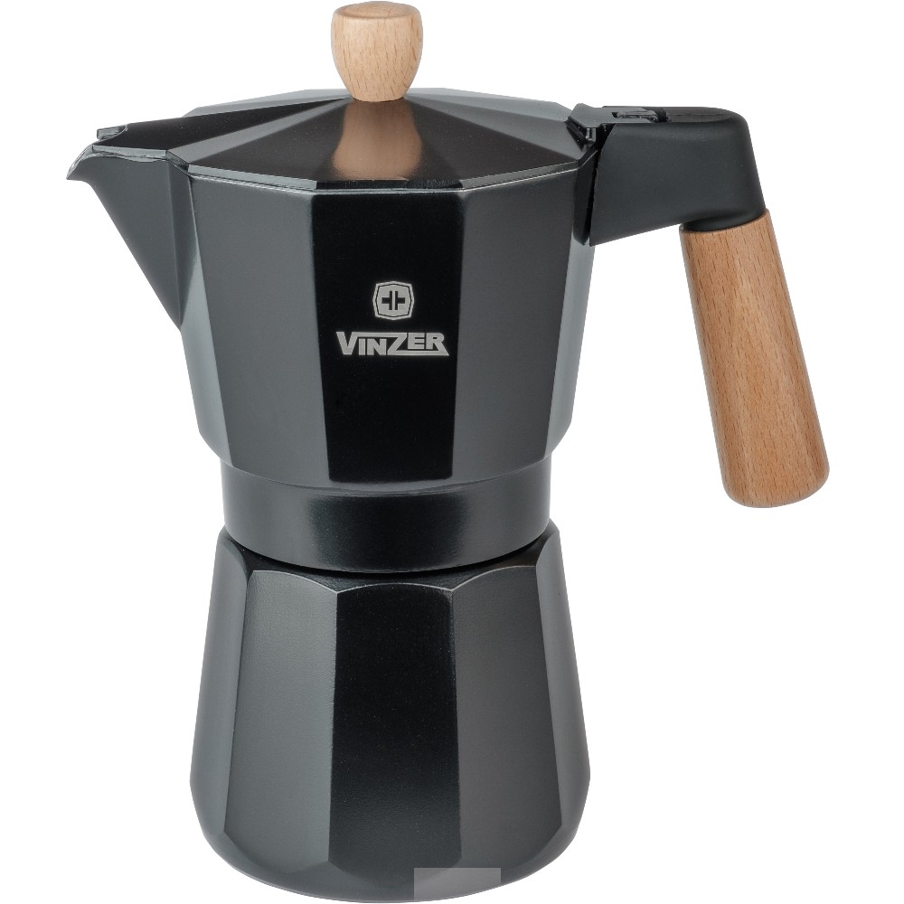 Гейзерна кавоварка VINZER 330 мл Latte Nero (89382)