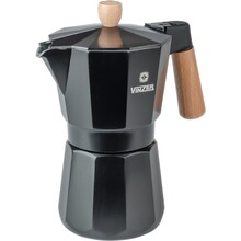 Гейзерная кофеварка VINZER 330 мл Latte Nero (89382)