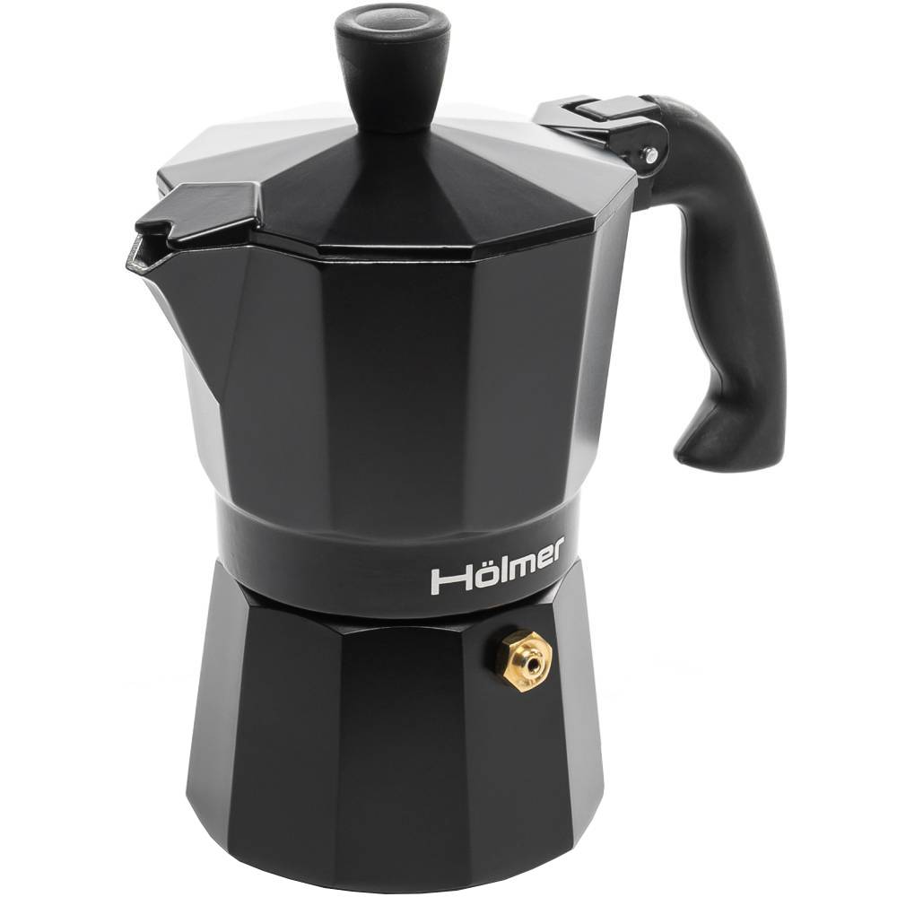 Кавоварка гейзерна HOLMER CF-0100-B Black Moon Кількість готованих чашок 2