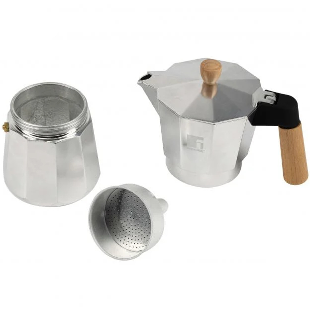 Гейзерная кофеварка BERGNER Coffee & tea lovers 300 мл (BG-38197-MM) Материал ручки бакелит