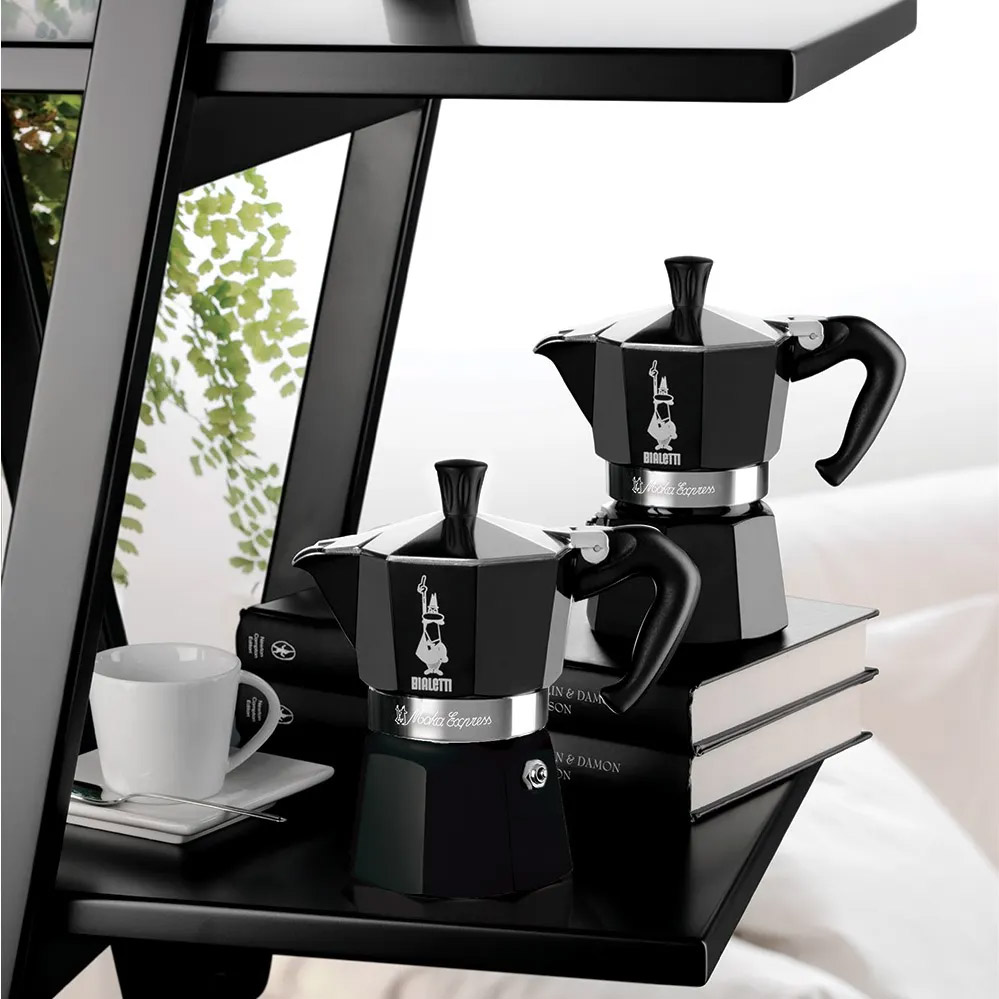 Замовити Гейзерна кавоварка BIALETTI Moka express 130 мл Black (0004952/NP)