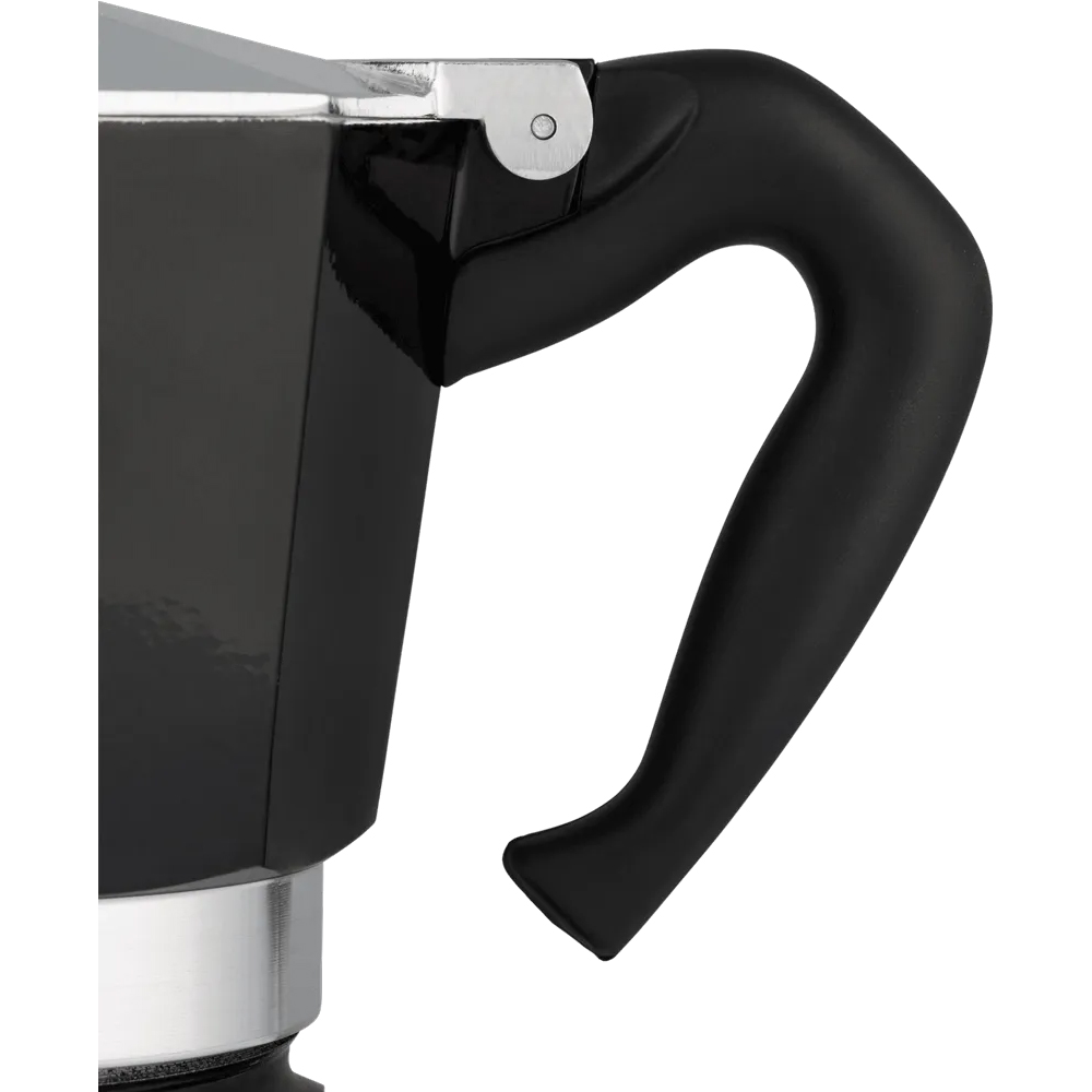 Зовнішній вигляд Гейзерна кавоварка BIALETTI Moka express 130 мл Black (0004952/NP)