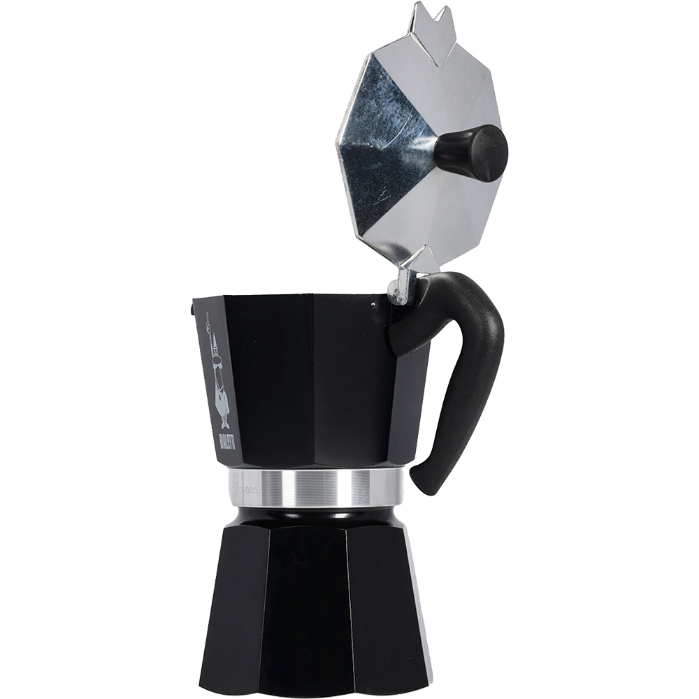 Гейзерна кавоварка BIALETTI Moka express 130 мл Black (0004952/NP) Колір чорний