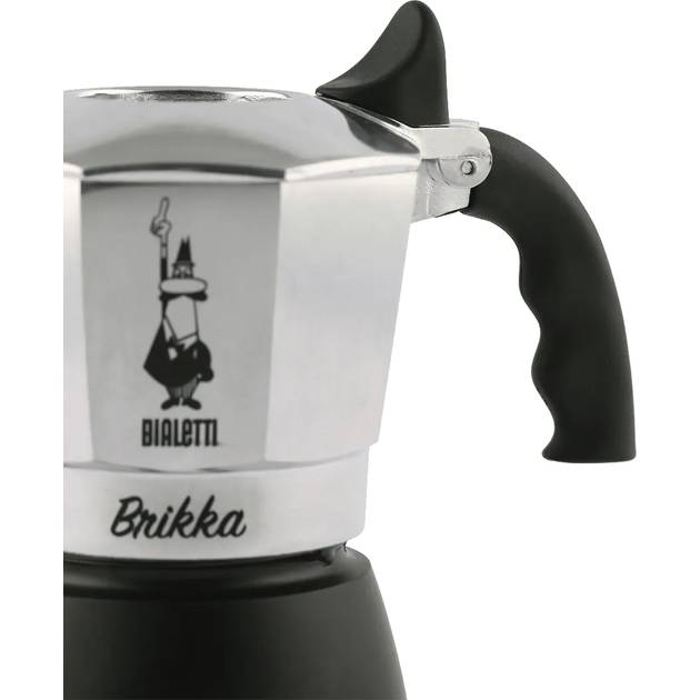 Гейзерная кофеварка BIALETTI Brikka 150мл (0007328) Материал ручки бакелит