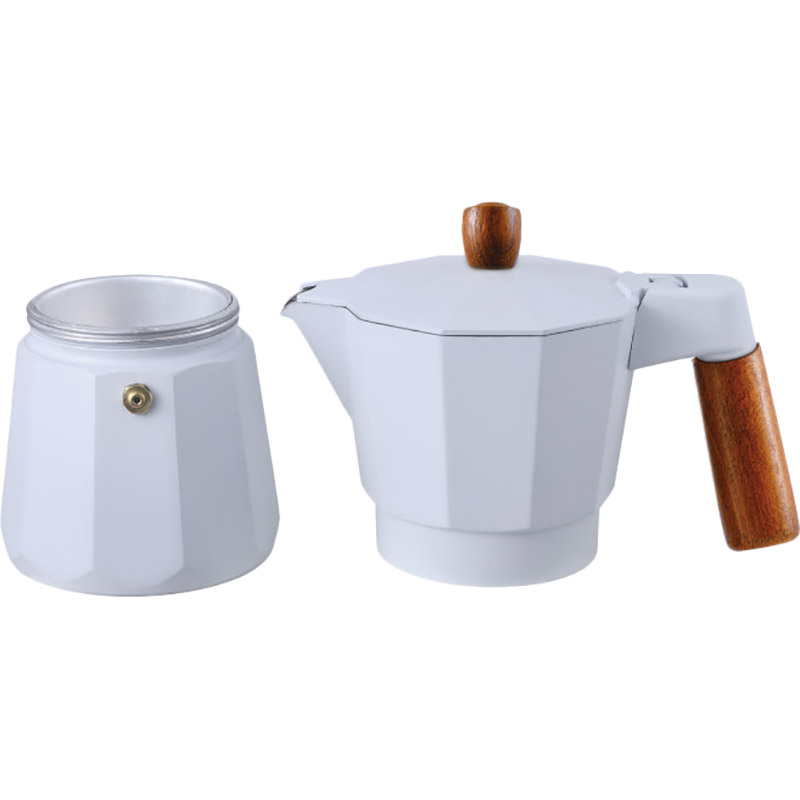 Гейзерная кофеварка BERGNER Naturally (BG-38191-WH-6) Цвет белый