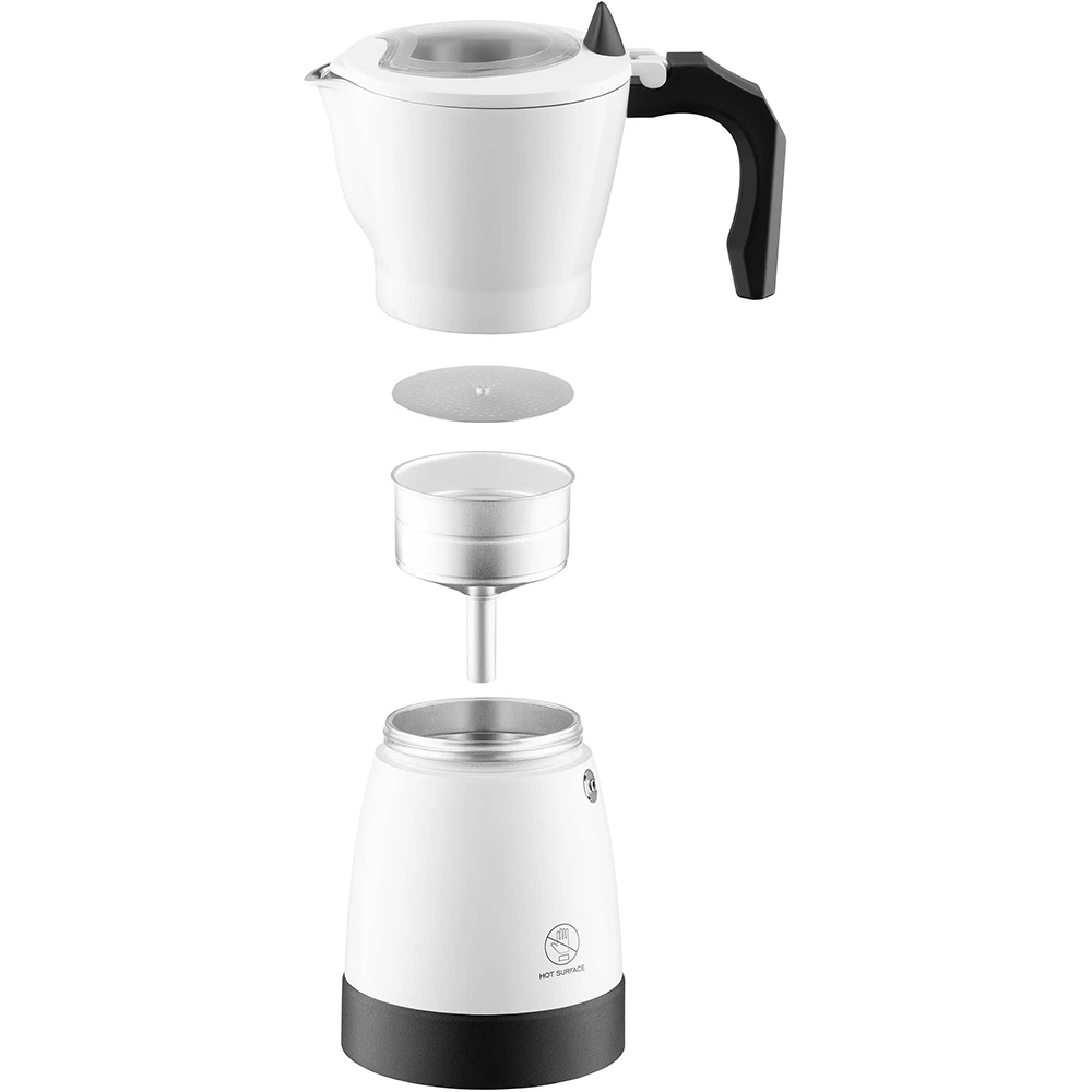 Гейзерная кофеварка ARDESTO электрическая CMM-X300W Тип гейзерная кофеварка