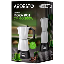 Гейзерная кофеварка ARDESTO электрическая CMM-X300W