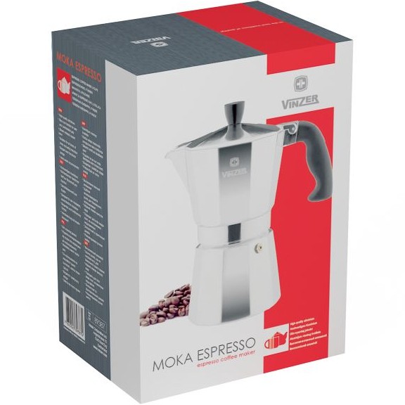 Гейзерна кавоварка VINZER Moka Espresso (89387) Тип гейзерна кавоварка