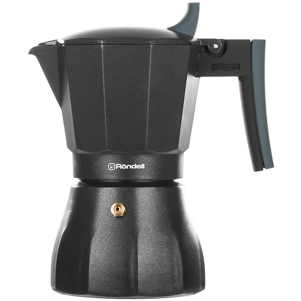 Акция на Гейзерная кофеварка RONDELL Kafferro 300 мл (RDS-499) от Foxtrot