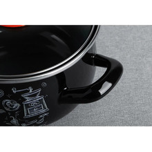 Кастрюля GUSTO Перчинка 3.1 л Black (GT-T-118-P)