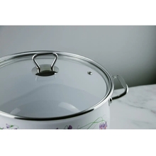 Каструля GUSTO Premium Бузкова мелодія 5.7 л (GT-T-224-L)