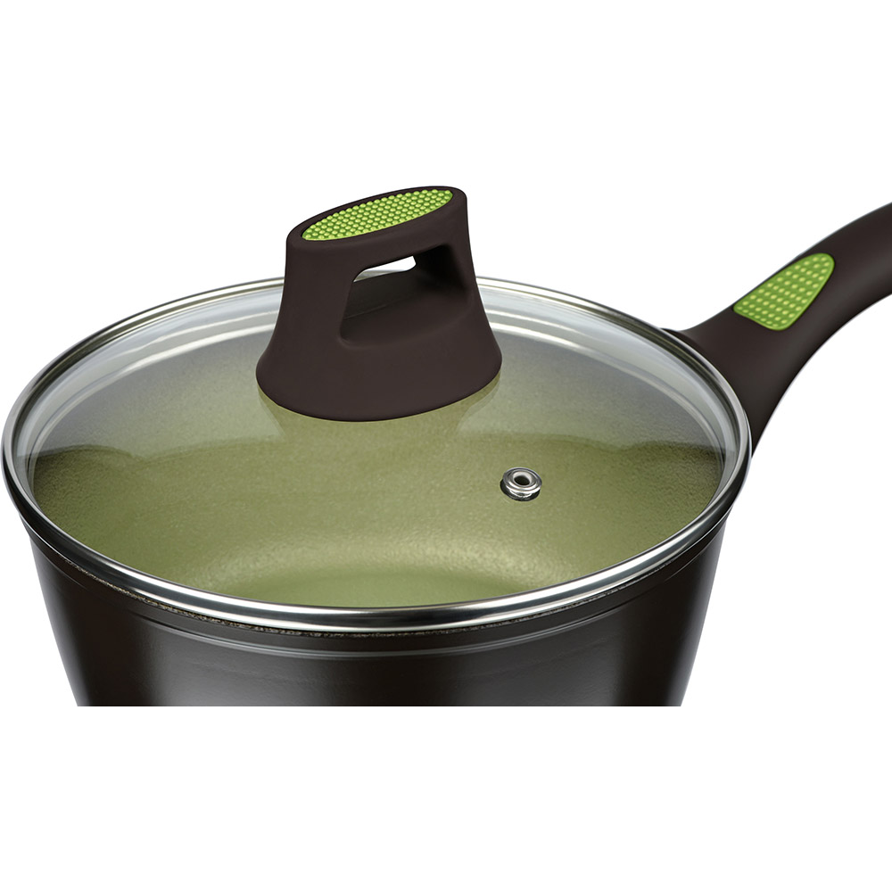 Ковш ARDESTO Avocado 1.5 л Brown/Green (AR2515SA) Материал кастрюли алюминий