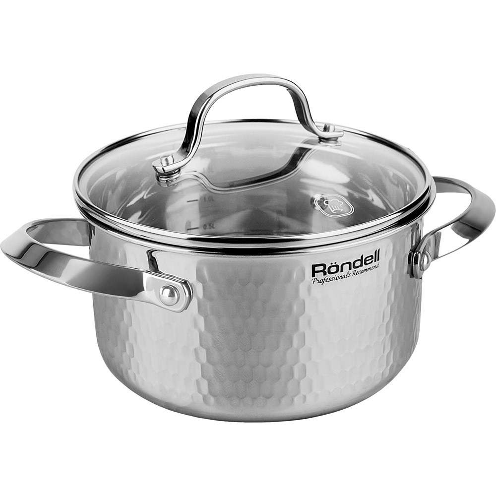 Кастрюля RONDELL RainDrops 5.6 л (RDS-1295) Тип кастрюля