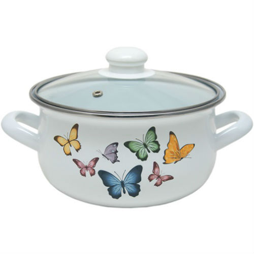 

Кастрюля Infinity ED-1435 Butterflies 3.3 л (6529091), ED-1435