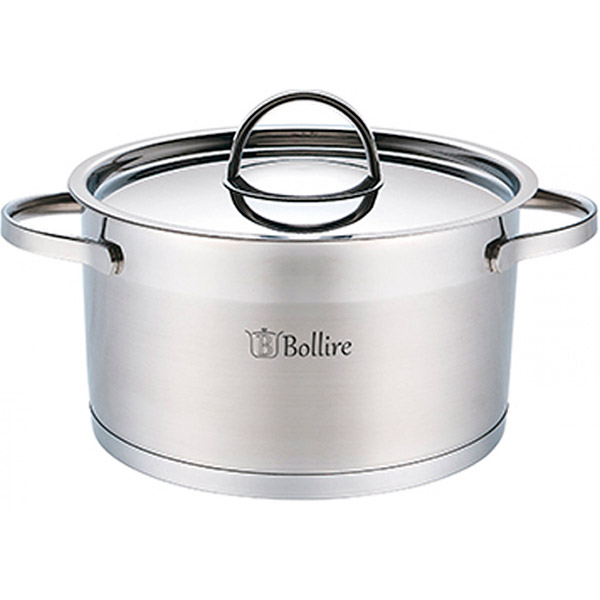 

Кастрюля BOLLIRE CATANIA 5.5 л (BR-2304), КАСТРЮЛЯ С КРЫШКОЙ CATANIA 24СМ 5,5Л