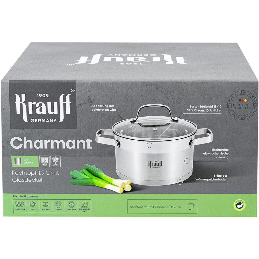 В Україні Каструля KRAUFF Charmant 1.9 л (26-238-027)