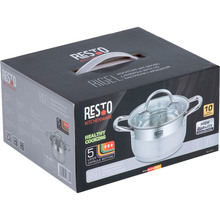 Кастрюля RESTO Rigel 1.9 л (92102) Кастрюля RESTO Rigel 1.9 л (92102)