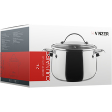 Кастрюля VINZER Culinaire 7л (50168)