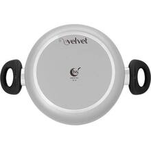 Кастрюля TVS Velvet 6.6 л Grey (62603242310001)