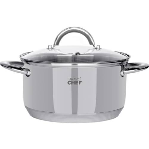 Кастрюля BRAVO CHEF 22 см 4.35 л