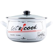 Кастрюля GUSTO Lets Cook 4 л White (GT-T-120-LCW)