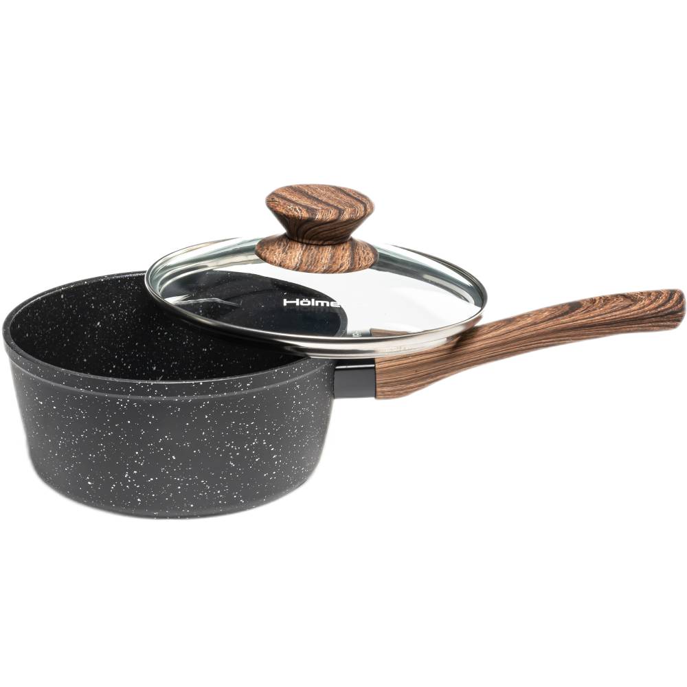 Ківш HOLMER Natural 1,3 л Black (SP-1313-FAMWL) Матеріал каструлі алюміній