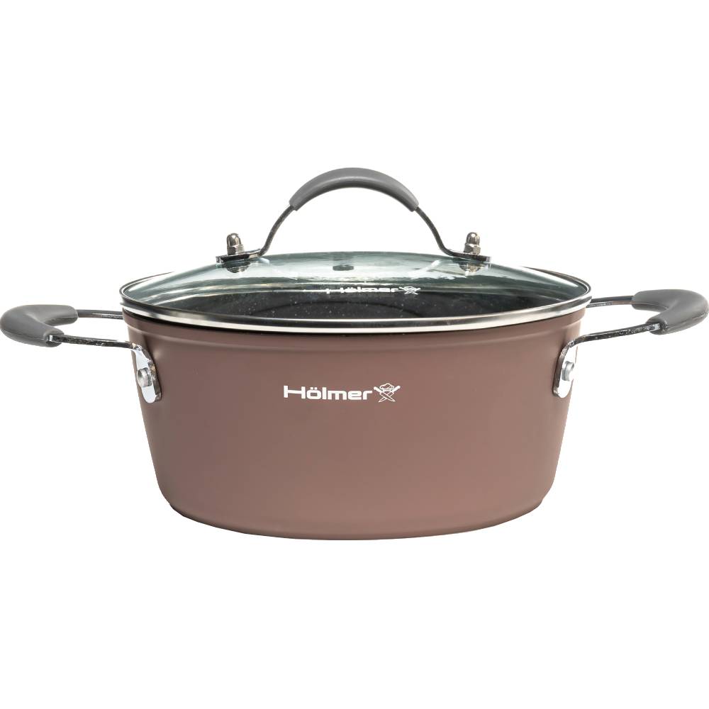 Кастрюля HOLMER Royal 4,1 л Brown (CR-1341-FABSL) Тип кастрюля