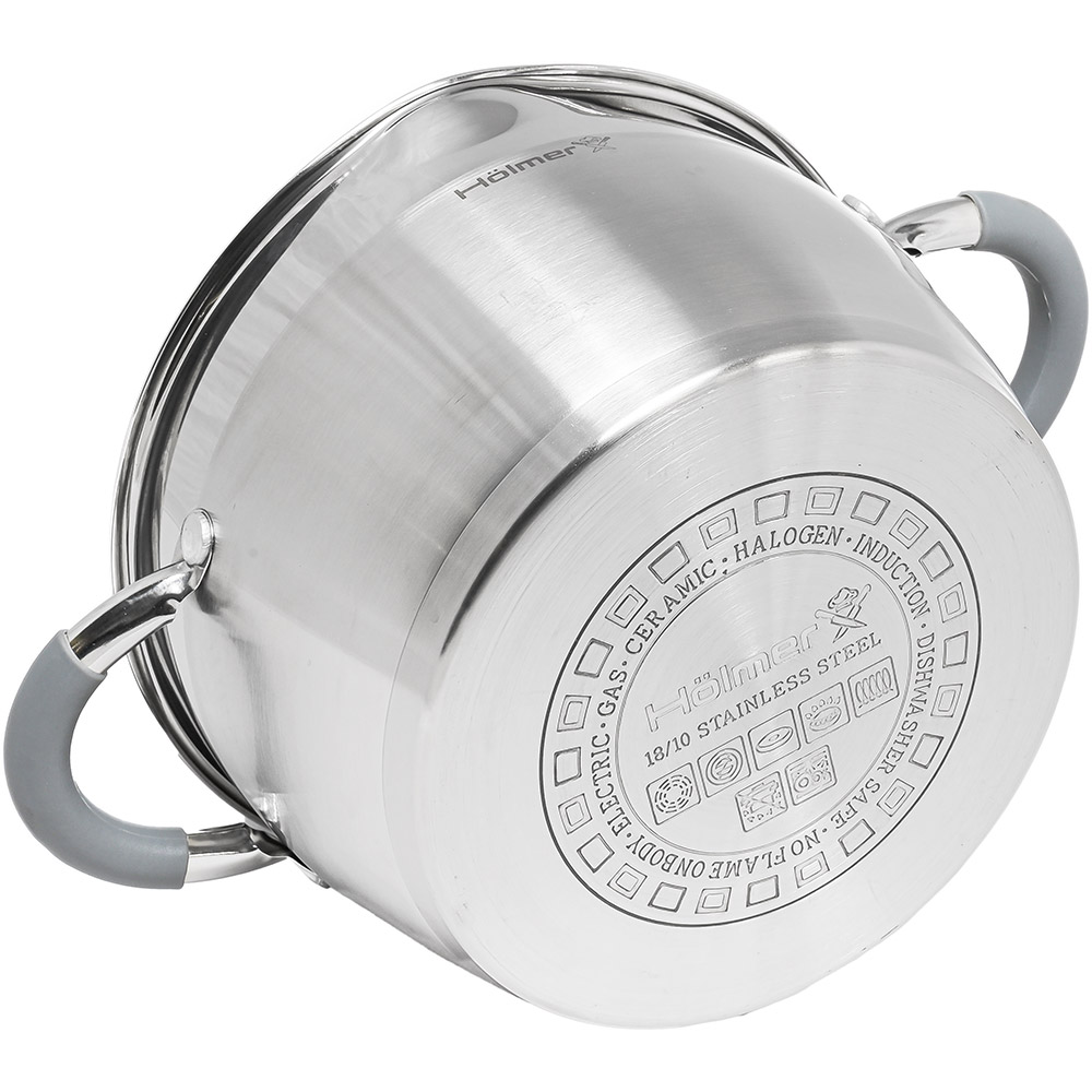 Кастрюля HOLMER Chef Assistant 3,4 л (CR-16536-SSGD) Внутреннее антипригарное покрытие нет