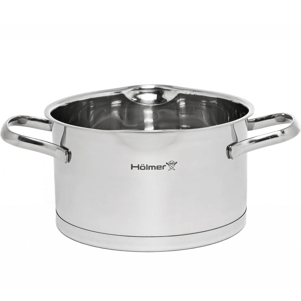 Зовнішній вигляд Каструля HOLMER Aurora 2,6 л (CR-17526-SSD)