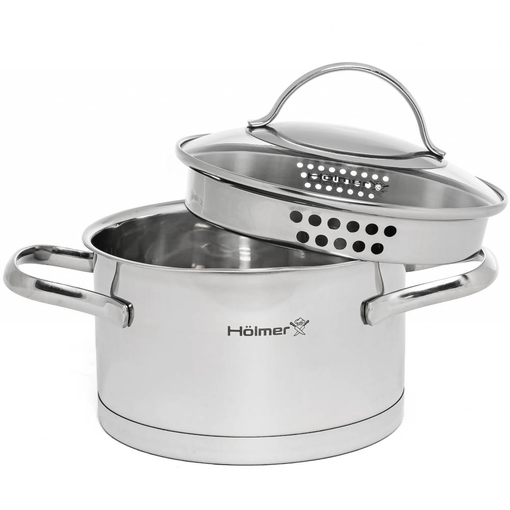 Каструля HOLMER Aurora 2,6 л (CR-17526-SSD) Тип каструля