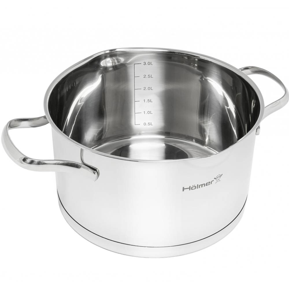 Фото Каструля HOLMER Aurora 3,7 л (CR-17537-SSD)