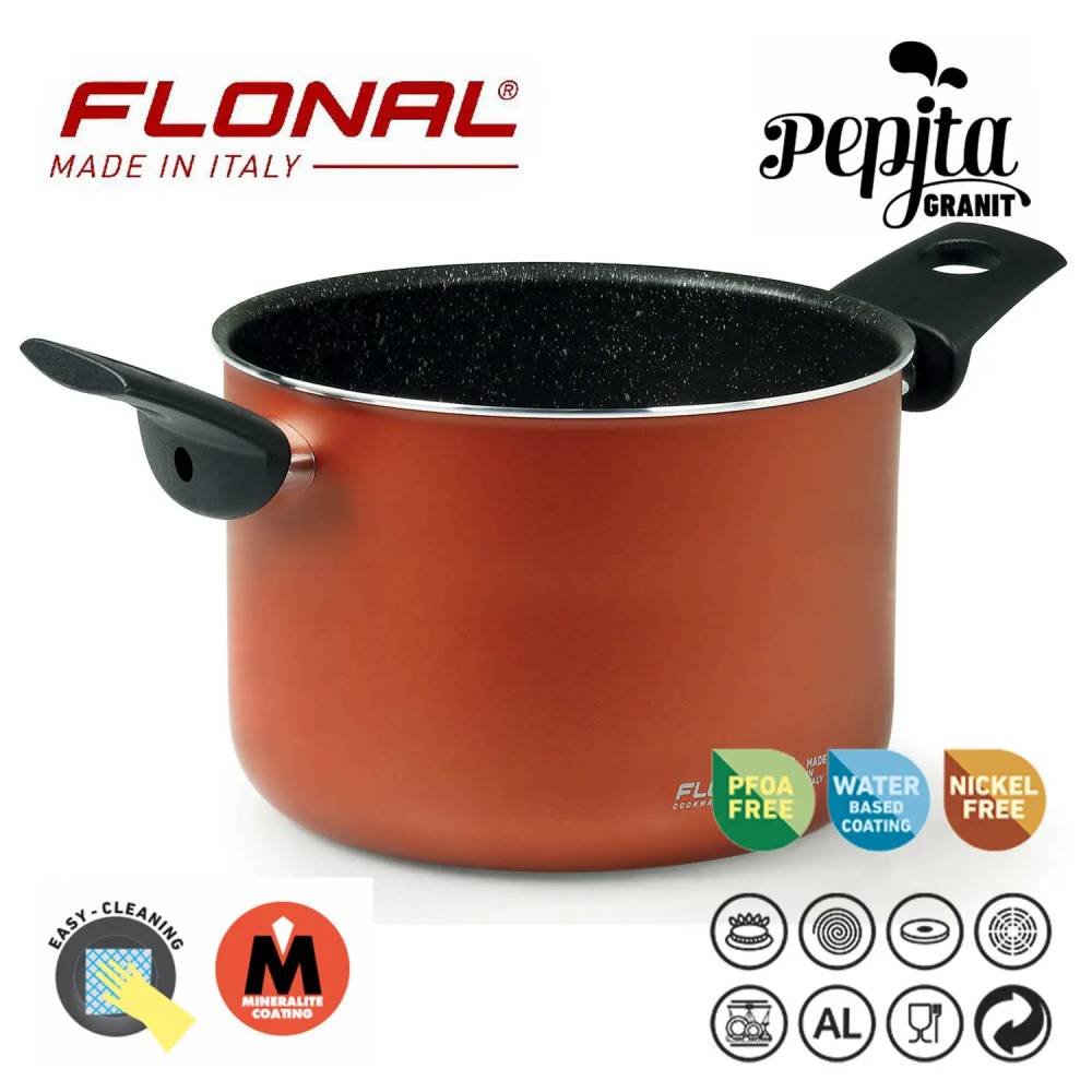 Каструля FLONAL Pepita Granit 4.4 л (PGFC22450) Тип каструля