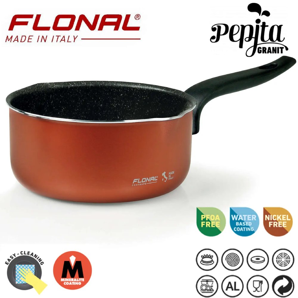 Ковш FLONAL Pepita Granit 1.2 л (PGFC11650) Материал кастрюли алюминий